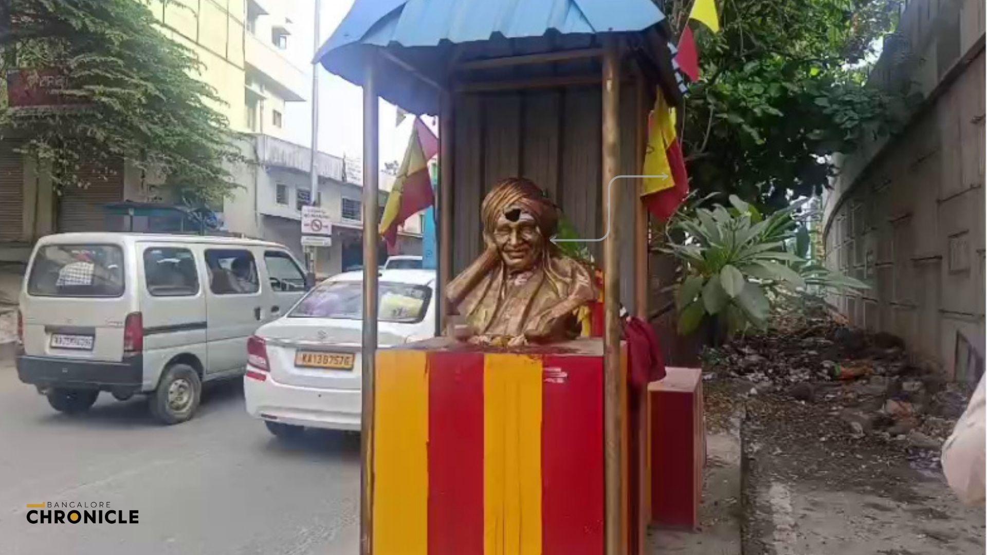 Bengaluru Man Arrested for Vandalizing Statue of Dr. Shivakumara Swami