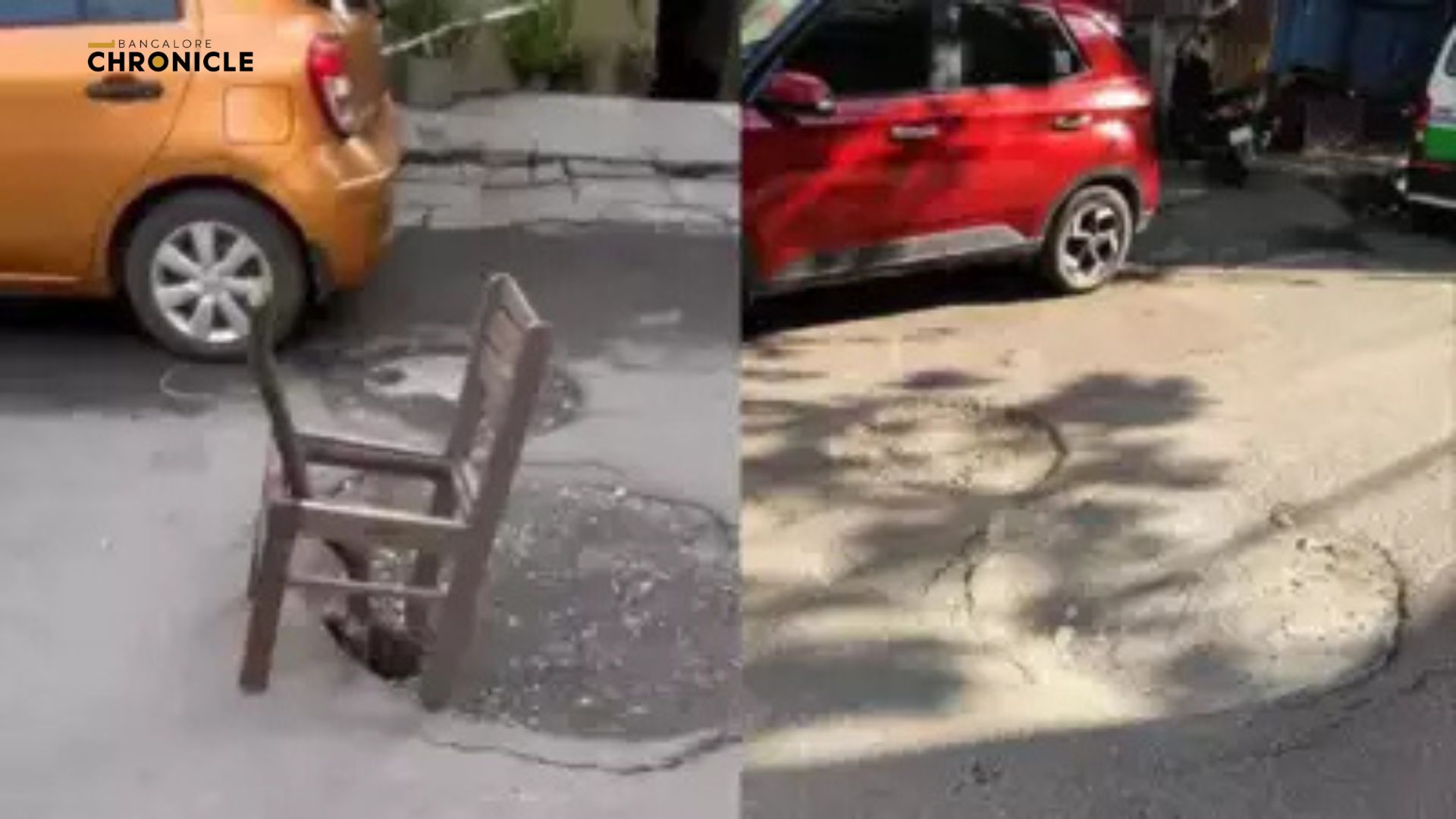 How a Broken Chair Triggered Urgent Action on Dangerous Sinkhole Repair in Bengaluru’s Koramangala After 20 Days of Delay