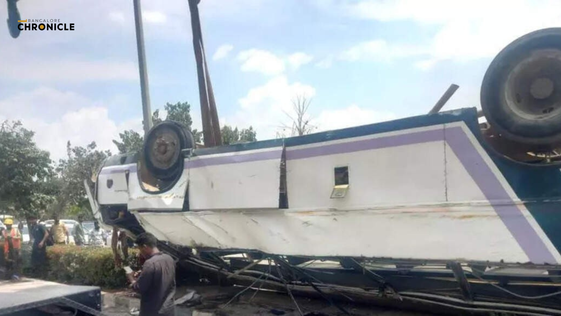 Bus Accident Near Bengaluru Airport Leaves One Dead, 34 Injured